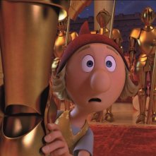 I 7 Nani: Bobo il curiosone in una scena del film d'animazione