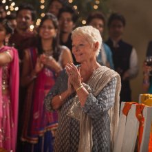Ritorno al Marigold Hotel: Judy Dench nei panni di Evelyn in una scena del film