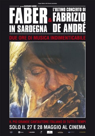 Locandina di Faber in Sardegna & L’ultimo concerto di Fabrizio De André