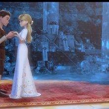 I 7 Nani: Jack con la Principessa Rose in una scena del film d'animazione