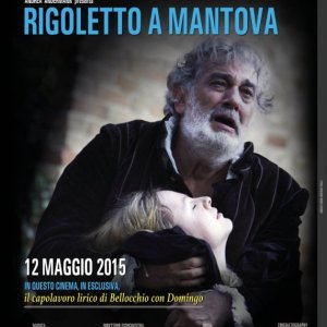 Locandina di Rigoletto a Mantova