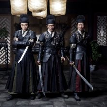 Brotherhood of Blades: Wang Qianyuan con Chang Chen e Ethan Li in una scena
