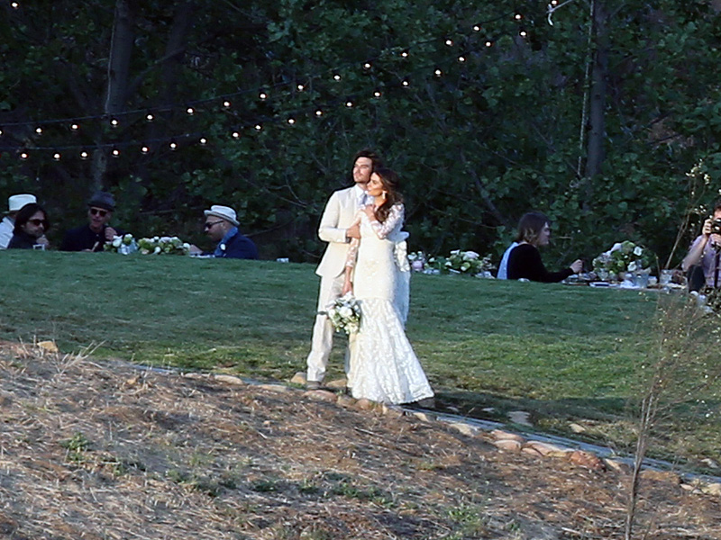 Ian Somerhalder e Nikki Reed: una foto delle nozze