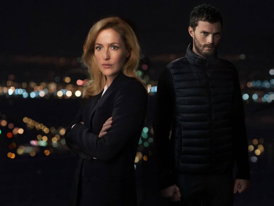 The Fall: i due protagonisti Gillian Anderson e Jamie Dornan