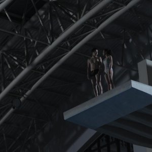 The Swimmers: una suggestiva scena del film