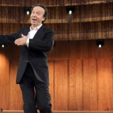 Roberto Benigni nello show sui Dieci Comandamenti