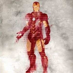 Iron Man in stile Banksy