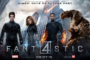 Fantastic 4 - The Fantastic Four: a movie banner