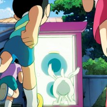 Doraemon Il Film - Le Avventure di Nobita e dei Cinque Esploratori: una scena tratta dal film d'animazione giapponese