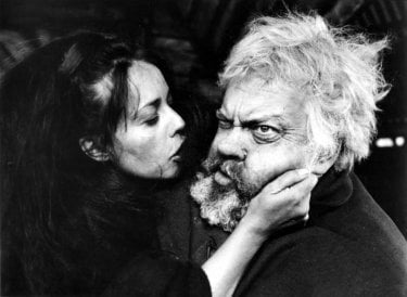 Jeanne Moreau e Orson Welles in Falstaff