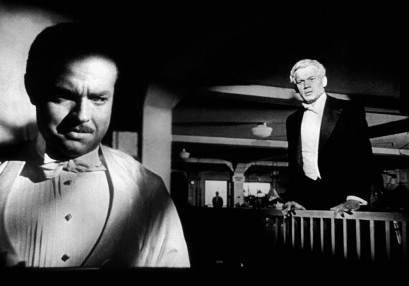 Cidadão Kane: uma cena com Orson Welles e Joseph Cotten
