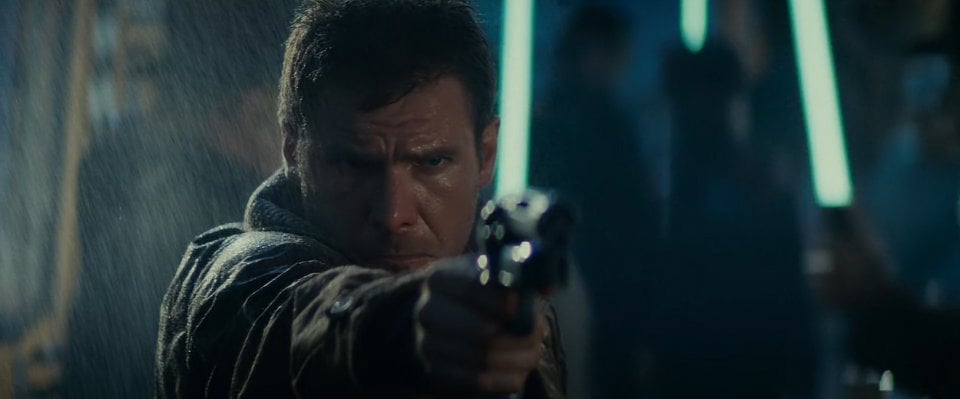 Blade Runner - Harrison Ford in una scena del film