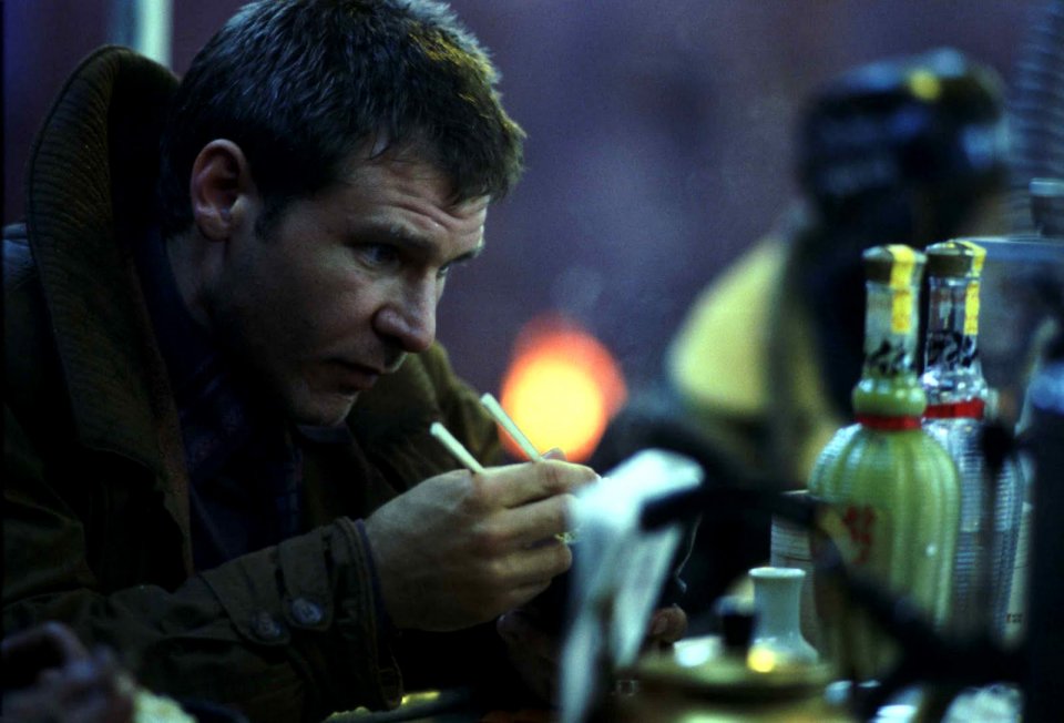 Blade Runner - Harrison Ford nel film di Ridley Scott