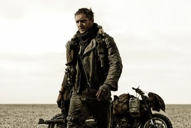 Mad Max: Fury Road, Tom Hardy in un momento del film action fantascientifico