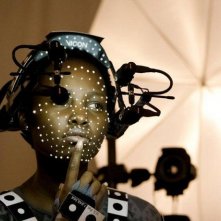 Star Wars: Episodio VII - Il Risveglio della Forza - Lupita Nyong'o durante le riprese del film