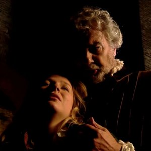 Rigoletto a Mantova: Placido Domingo insieme a Julia Novikova in un momento dello spettacolo