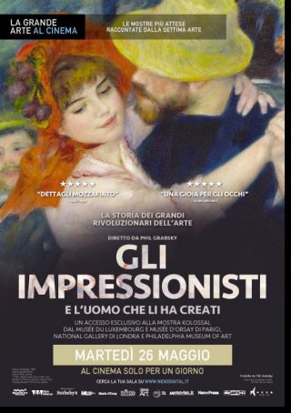 Locandina di Gli Impressionisti - La grande Arte al Cinema
