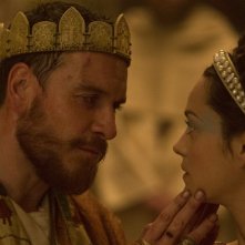 Macbeth: Michael Fassbender e Marion Cotillard in una scena del film