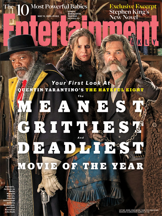 The Hateful Eight: la cover di Entertainment Weekly