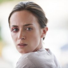 Sicario: un primo piano di una malconcia Emily Blunt