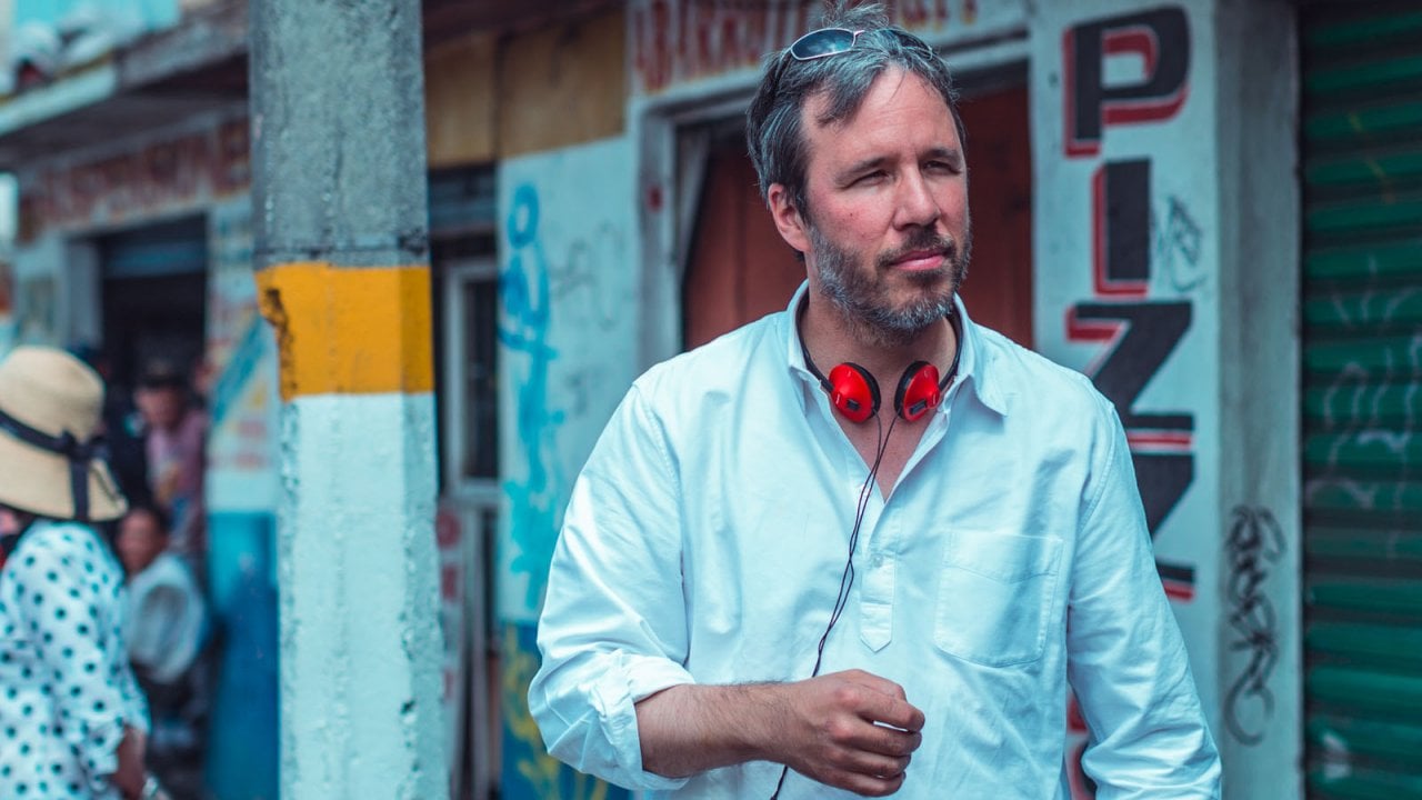 Denis Villeneuve sul set di Sicario