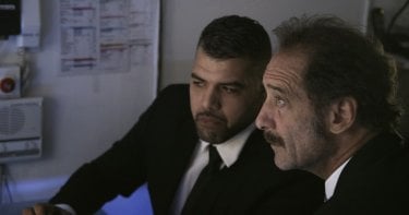 La legge del mercato: Vincent Lindon in azione in una scena del film