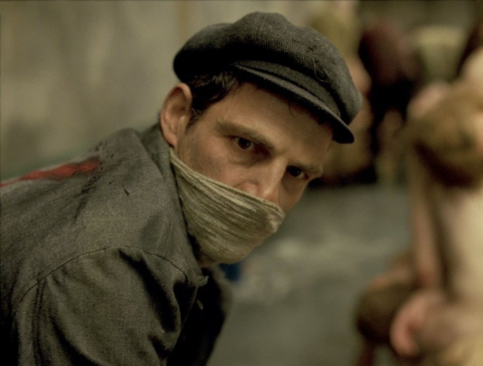 Son of Saul: Géza Röhrig in un'immagine del film