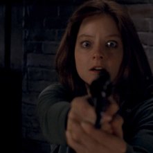 Il silenzio degli innocenti: Jodie Foster in una scena del film