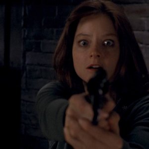 Il silenzio degli innocenti: Jodie Foster in una scena del film