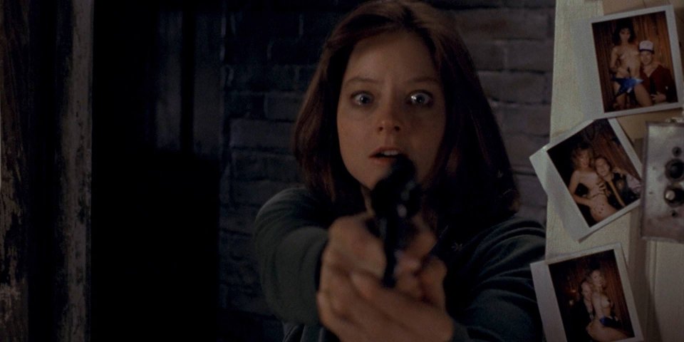 Il silenzio degli innocenti: Jodie Foster in una scena del film