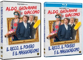 Le cover homevideo de Il ricco, il povero e il maggiordomo