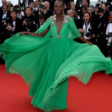 Cannes 2015: la bellissima Lupita Nyong'o sul red carpet