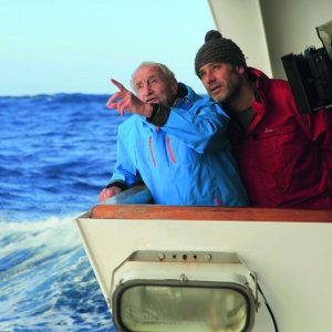 Ice and the Sky: il regista Luc Jacquet con Claude Lorius sul set del documentario