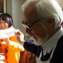 Il Regno dei Sogni e della Follia: il grande Hayao Miyazaki insieme alla regista Mami Sunada sul set del documentario