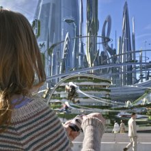 Tomorrowland - Il mondo di domani: una scena del film