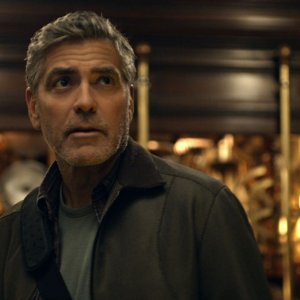 Tomorrowland - Il mondo di domani: George Clooney in una scena del film