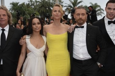 Cannes 2015: Zoe Kravitz, Charlize Theron, Tom Hardy e Nicholas Hoult alla première di Mad Max: Fury Road