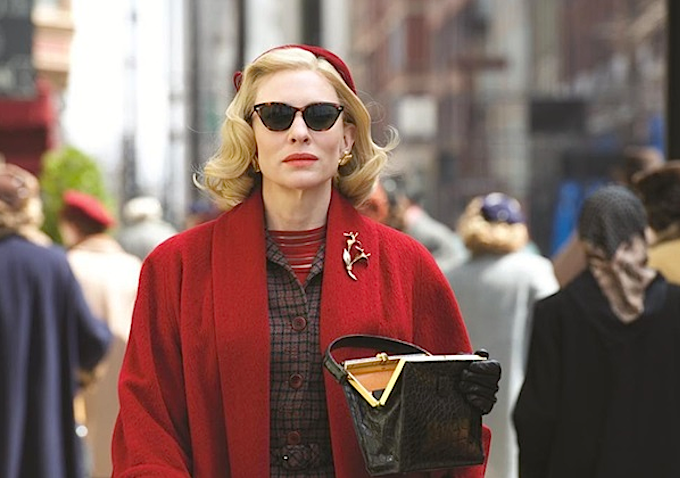 Carol: Cate Blanchett in una scena del film