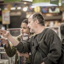 Fatima: una foto del regista Philippe Faucon sul set del suo film