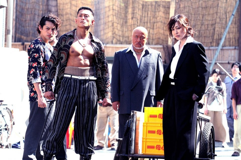 Yakuza Apocalypse: foto collettiva per il film di Takashi Miike