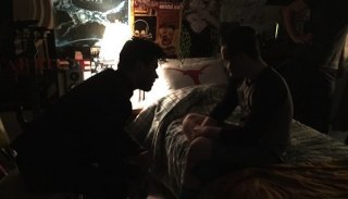 Preacher: Dominic Cooper e Ian Colletti nella prima immagine