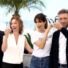 Cannes 2015 - Abdel Addala, Emmanuelle Bercot, Maiwenn e Vincent Cassel al photocall di Mon Roi