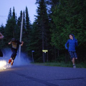 Sleeping Giant: una scena del film