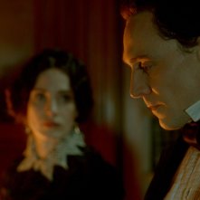 Crimson Peak: Tom Hiddleston in una scena del film