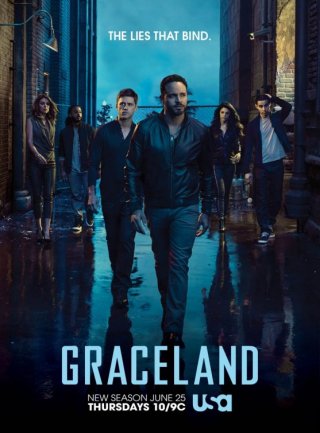 Graceland: un poster per la terza stagione