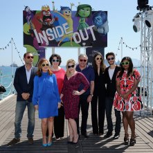 Inside Out: Amy Poehler, Mindy Kaling, Pierre Niney, Charlotte Le Bon e il resto del cast vocale americano e francese a Cannes