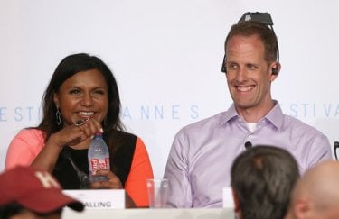 Inside Out: Pete Docter e Mindy Kaling durante la conferenza di Cannes