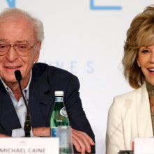 Youth - La giovinezza: Michael Caine e Jane Fonda in conferenza a Cannes