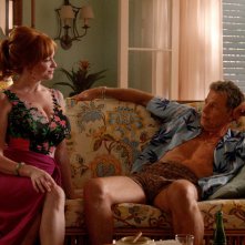Mad Men: Christina Hendricks in una scena della puntata intitolata Person to Person