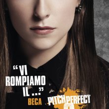 Pitch Perfect 2: il character poster italiano di Beca (Anna Kendrick)